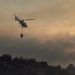 L’incendi de Tivenys queda estabilitzat amb 107 hectrees cremades