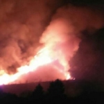 Extinguido el incendio de Tivenys, en la sierra de Card-Boix