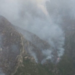 L’incendi de Tivenys queda estabilitzat amb 107 hectrees cremades