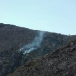 Extinguido el incendio de Tivenys, en la sierra de Card-Boix