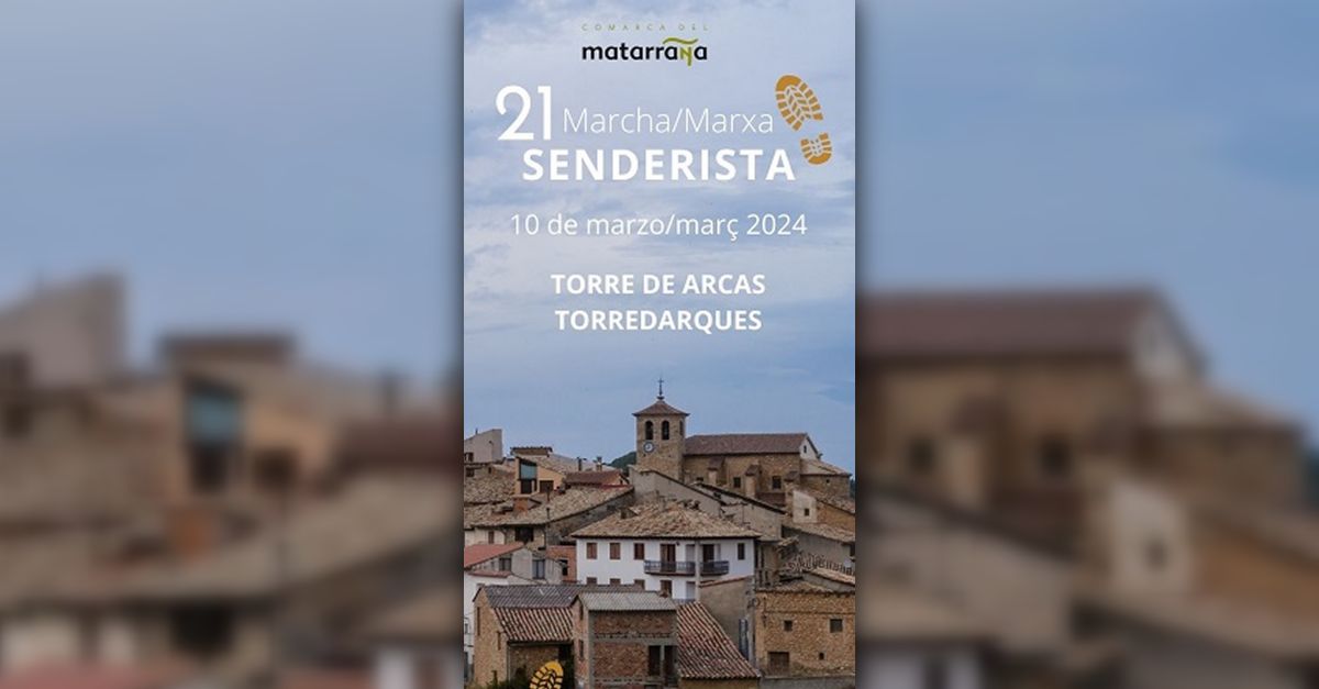 21a Marcha senderista de Torre de Arcas