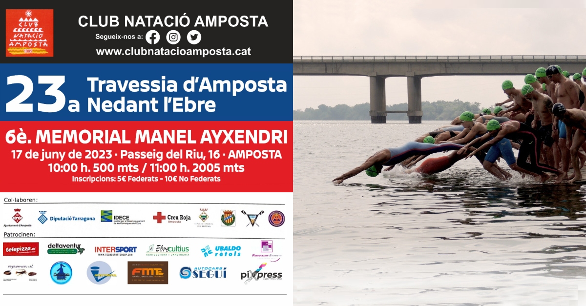 23a Travessia dAmposta Nedant lEbre. 6 Memorial Manel Ayxendri