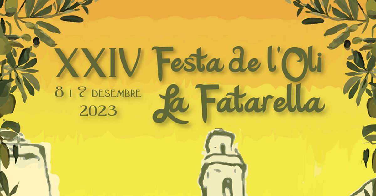 XXIV Festa de lOli de la Fatarella y Muestra de productos artesanales y tradicionales