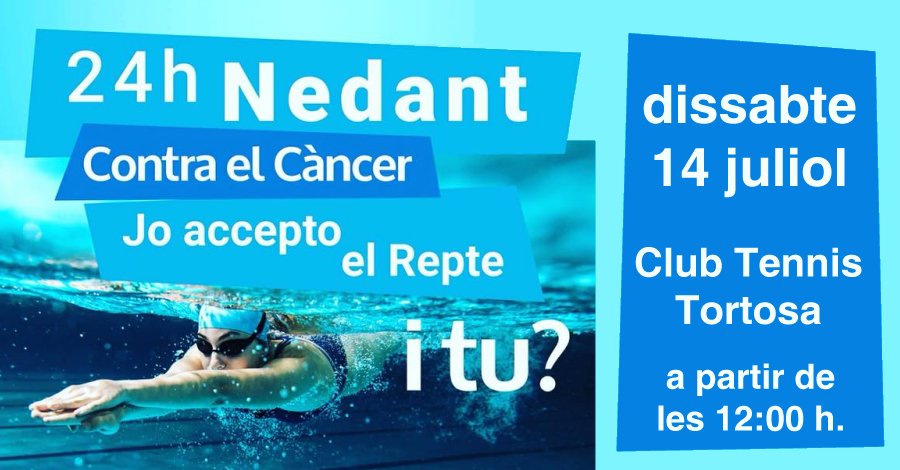 24 hores nedant contra el cncer