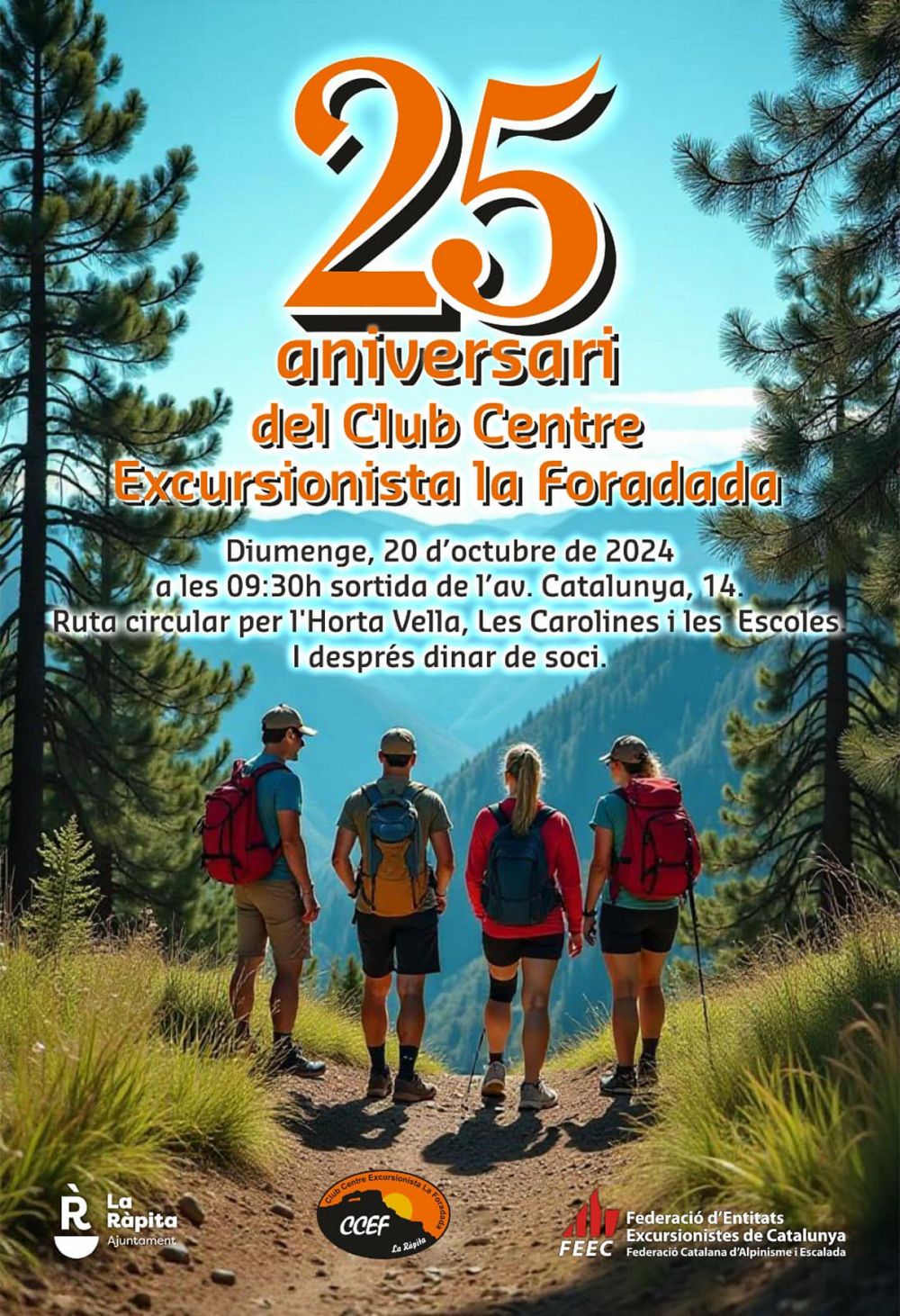 25 Aniversari del Club Centre Excursionista la Foradada