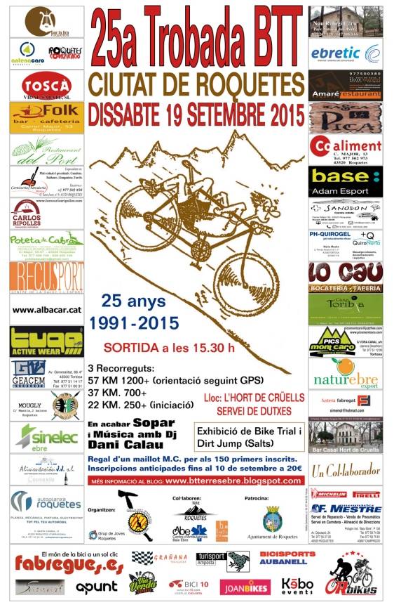 25a trobada BTT Roquetes