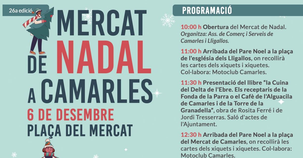 26a edici Mercat de Nadal a Camarles