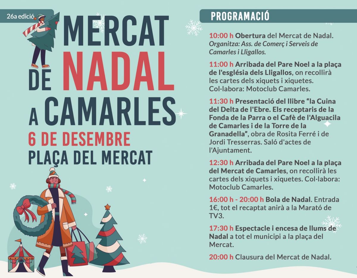 26a edici Mercat de Nadal a Camarles