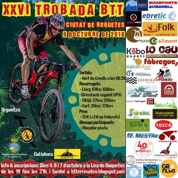 26a Trobada BTT Ciutat de Roquetes