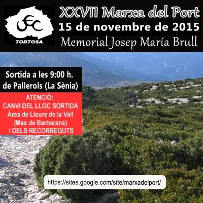 27a Marxa del Port. Memorial Josep M. Brull