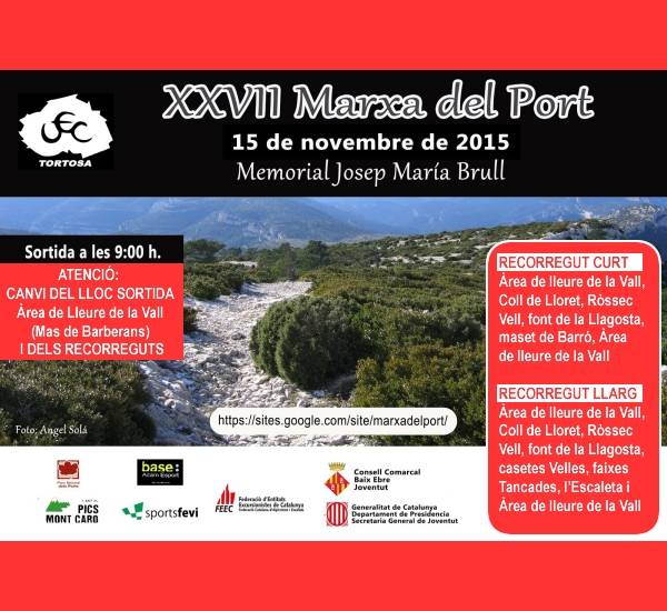 27a Marxa del Port. Memorial Josep M. Brull