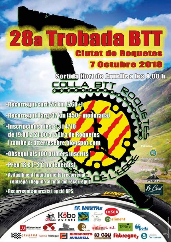 28a Trobada BTT Ciutat de Roquetes