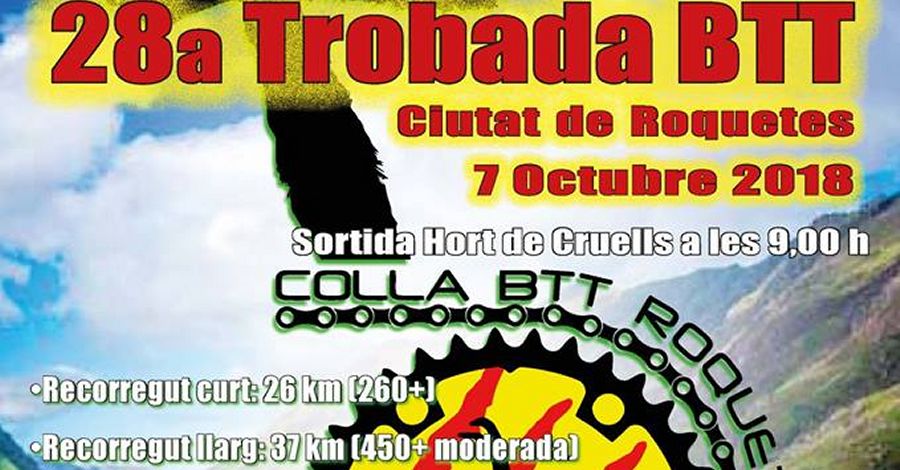 28a Trobada BTT Ciutat de Roquetes