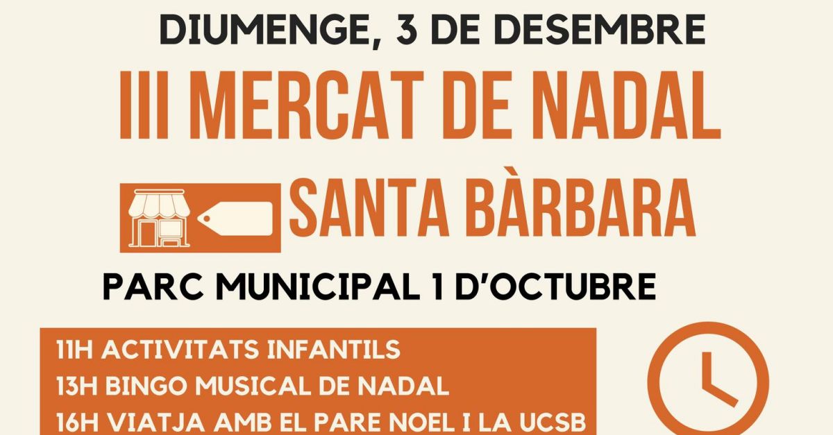 III Mercat de Nadal de Santa Brbara