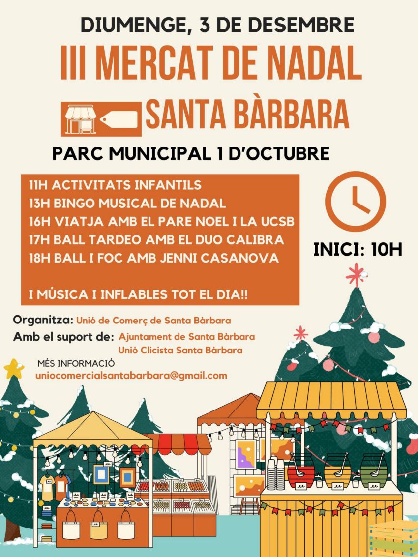 III Mercat de Nadal de Santa Brbara