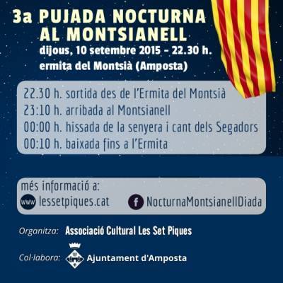 3a pujada nocturna al Montsianell