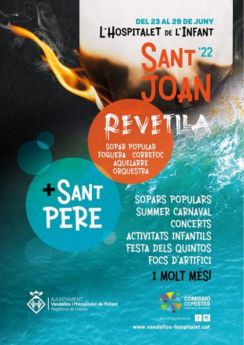 Una trentena d’actes gratuts, per gaudir de la Festa de Sant Joan i Sant Pere a l’Hospitalet de l’Infant | EbreActiu.cat, revista digital d’oci actiu | Terres de l’Ebre ...