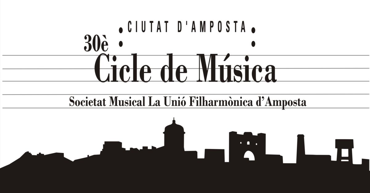 30 Cicle de Msica Ciutat dAmposta - Rubn Sime i Banda de Msica de la Uni Filharmnica dAmposta