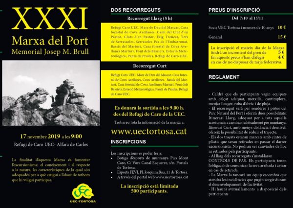 31a Marxa del Port. Memorial Josep M. Brull