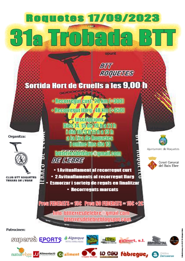 31a Trobada BTT Roquetes