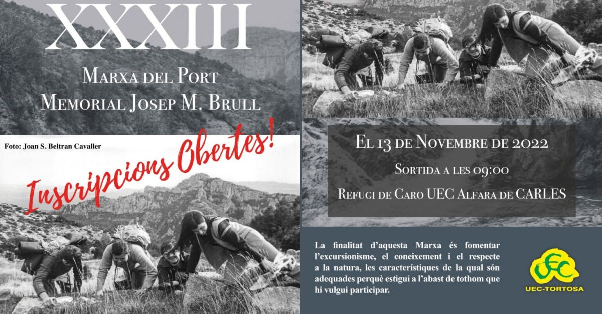 XXXIII Marxa del Port, memorial Josep M. Brull