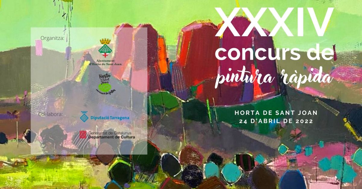 XXXIV Concurso de Pintura Rpida Horta de Sant Joan