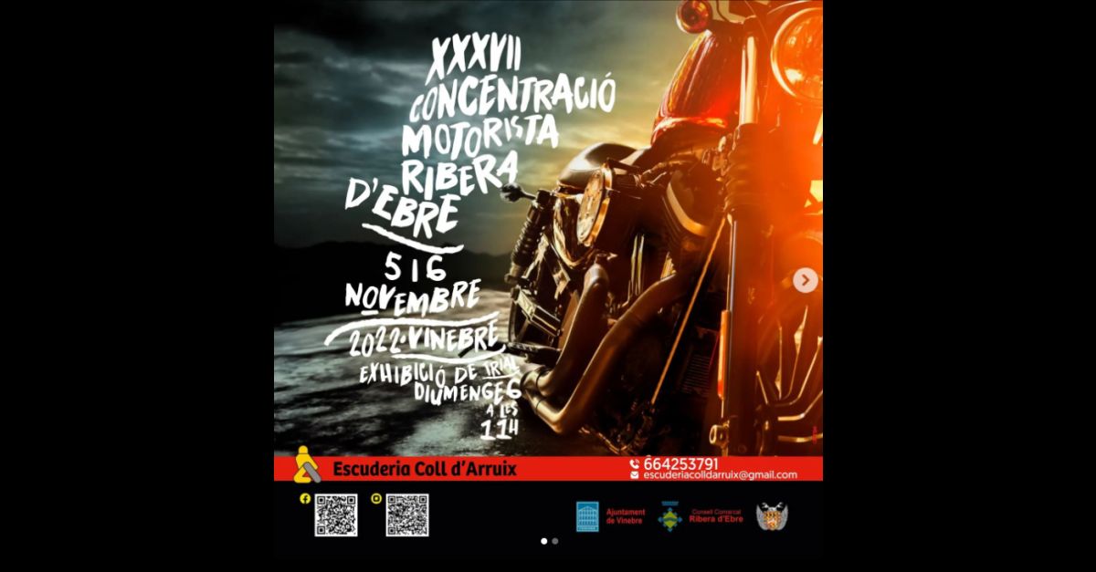 XXXVII Concentraci motorista Ribera dEbre