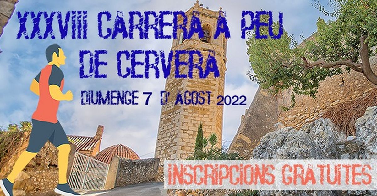 XXXVIII Carrera a peu de Cervera