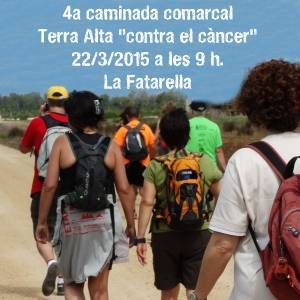 4a Caminada comarcal Terra Alta contra el cncer