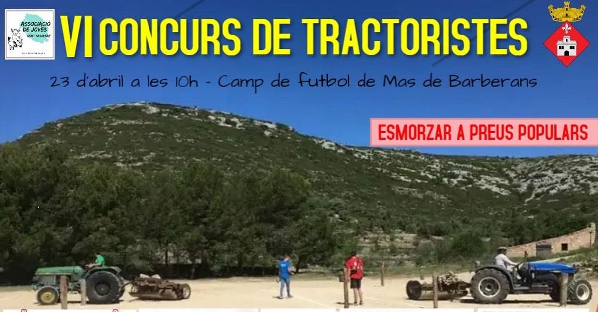 VI Concurso de tractoristas