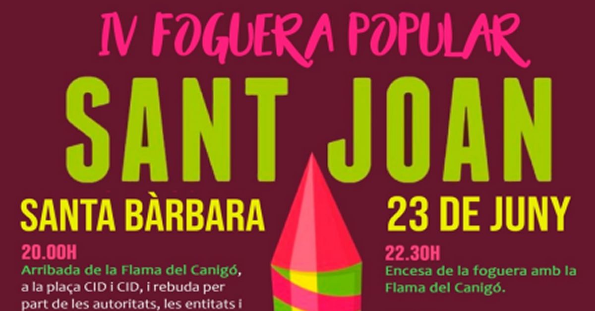 IV Foguera de Sant Joan