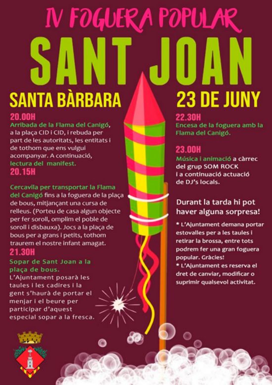 IV Foguera de Sant Joan