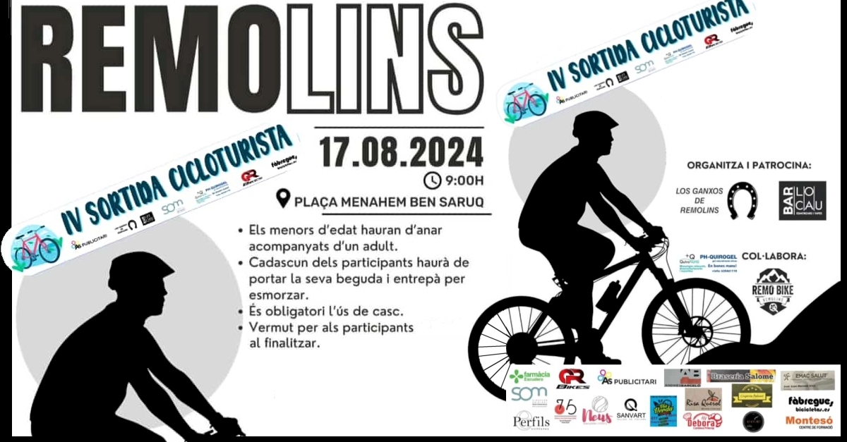 IV Salida Cicloturista de Remolins