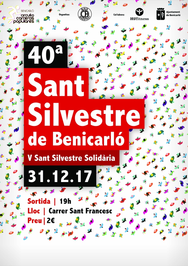 40a Sant Silvestre de Benicarl. V Sant Silvestre Solidria