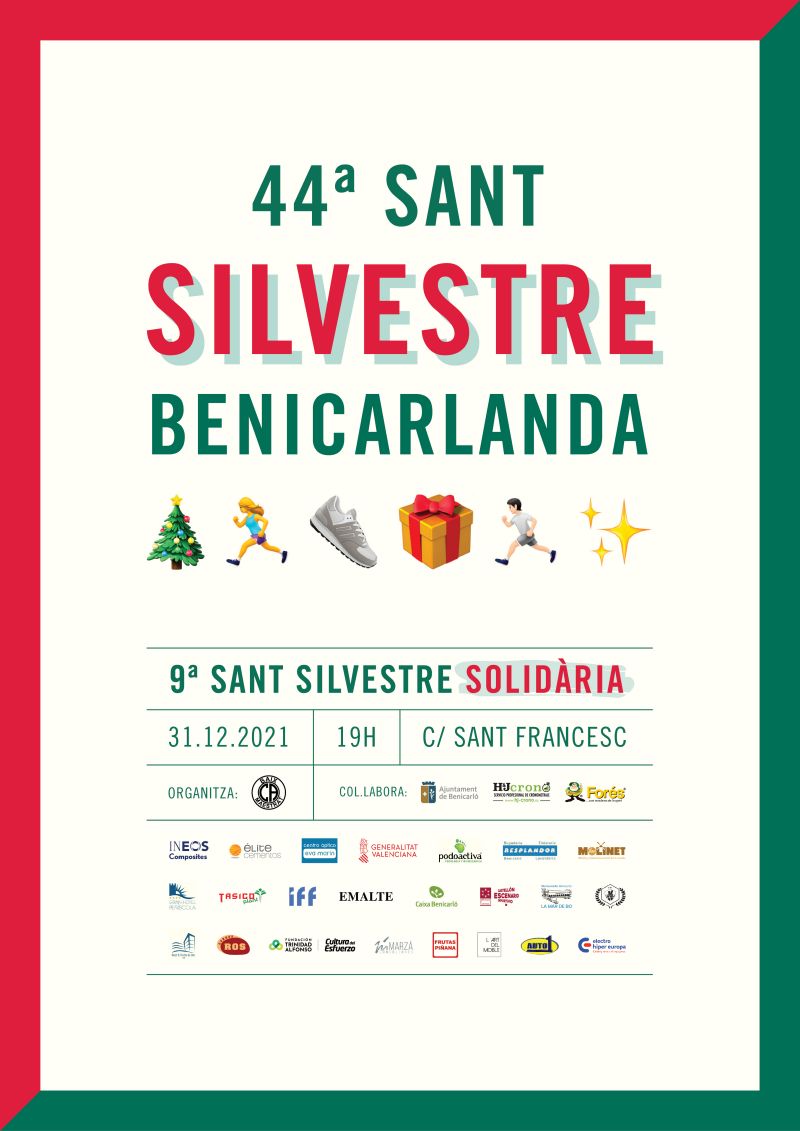 44a Sant Silvestre Benicarlanda i 9a Sant Silvestre solidria