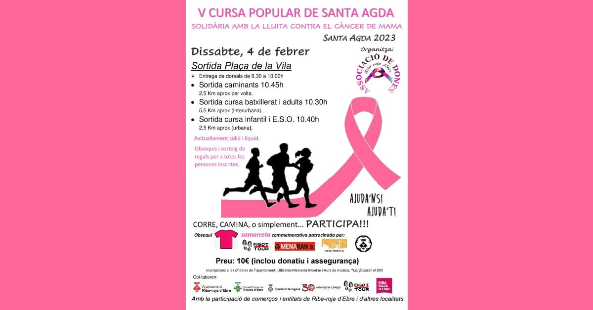 V Carrera popular de Santa Agda