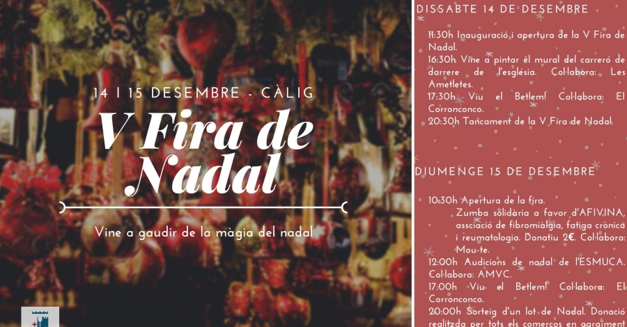 V Fira de Nadal a Clig