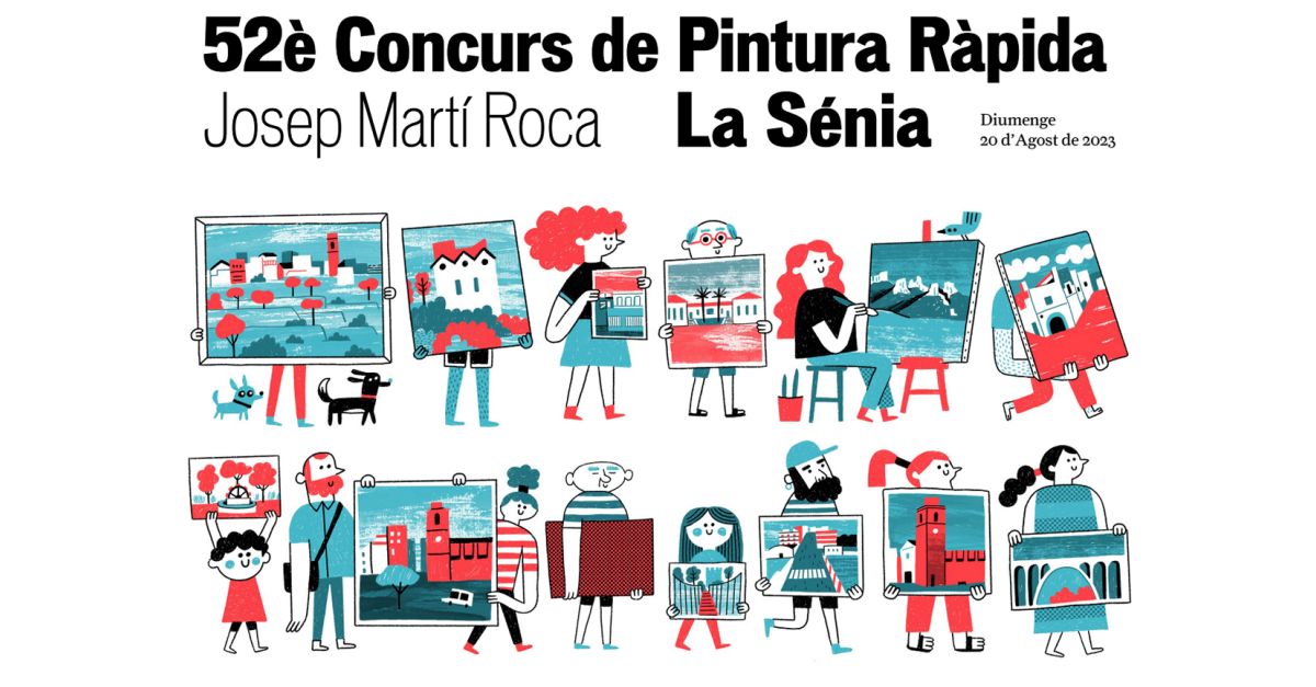 52 Concurso de Pintura Rpida Josep Mart Roca La Snia