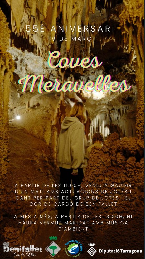 55 aniversari de les Coves Meravelles de Benifallet