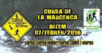 6a cursa per muntanya de la Marcenca