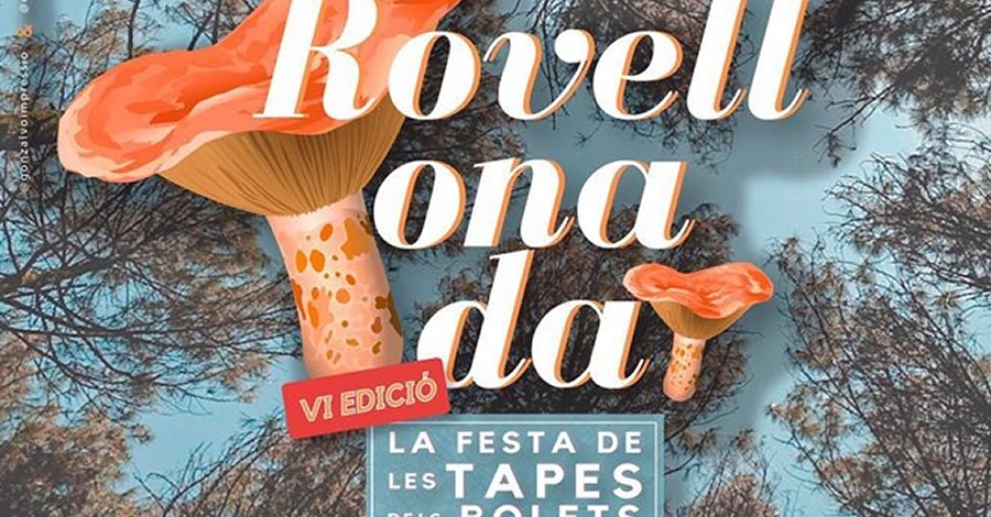 Rovellonada. La Fiesta de las tapas de las setas del Perell