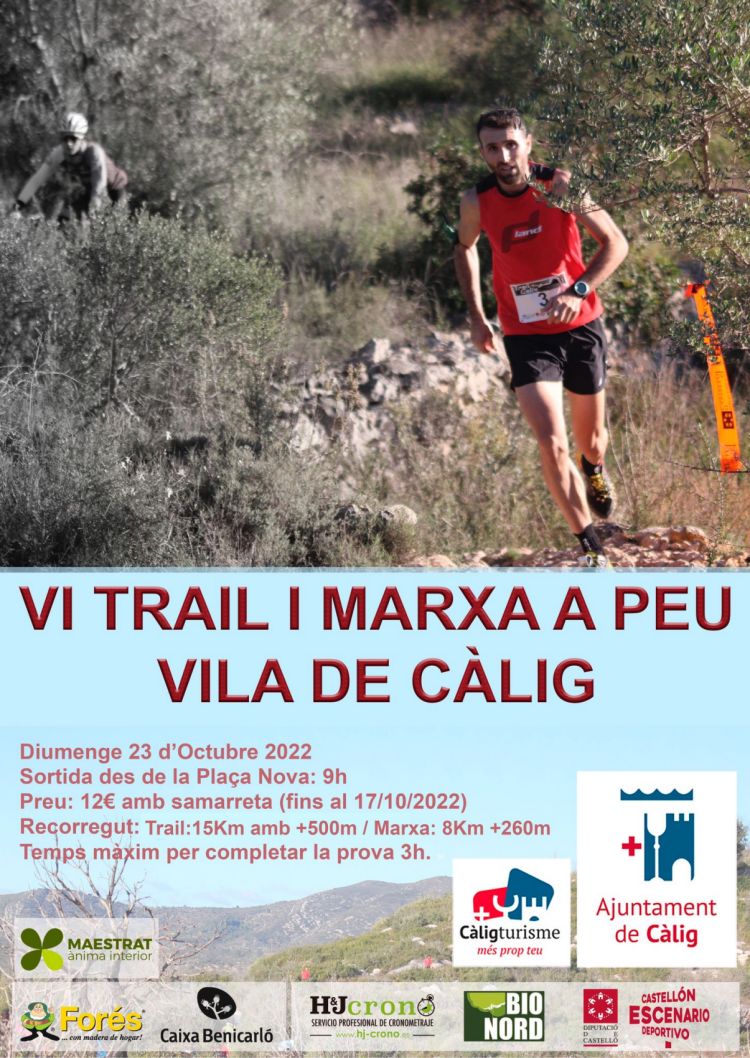 VI Trail i marxa a peu Vila de Clig