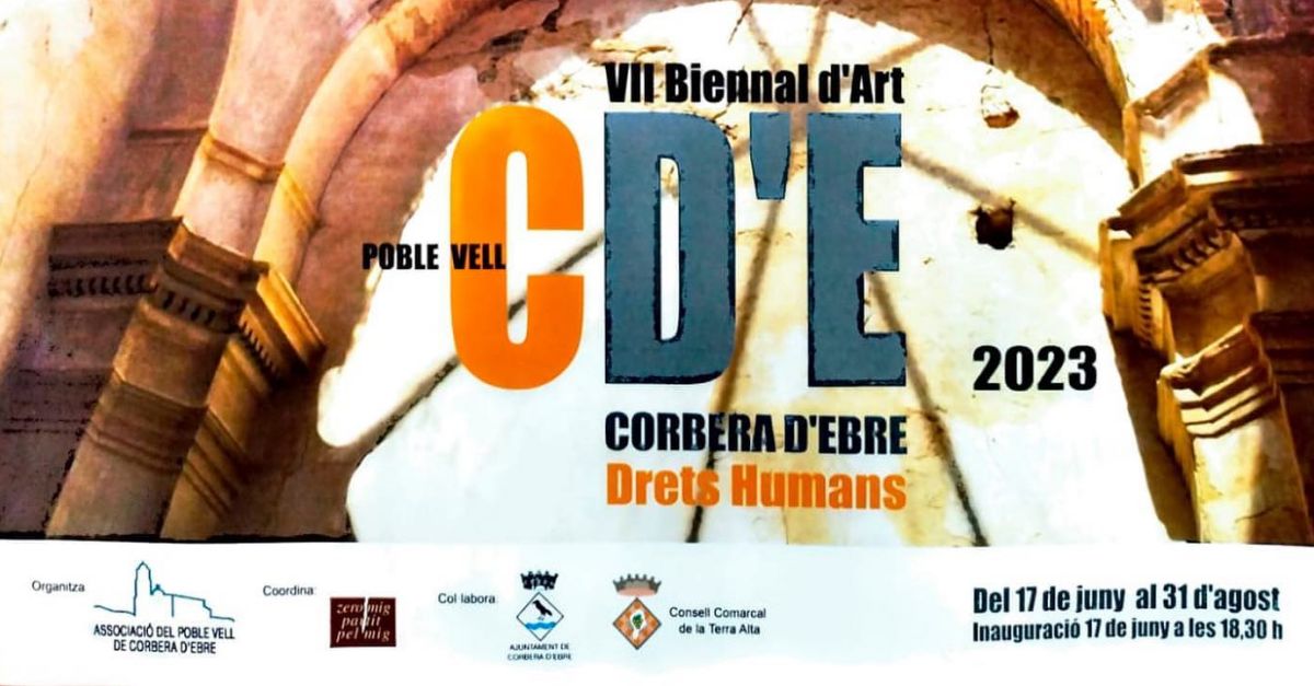 VII Biennal dArt CDE Poble Vell de Corbera dEbre 