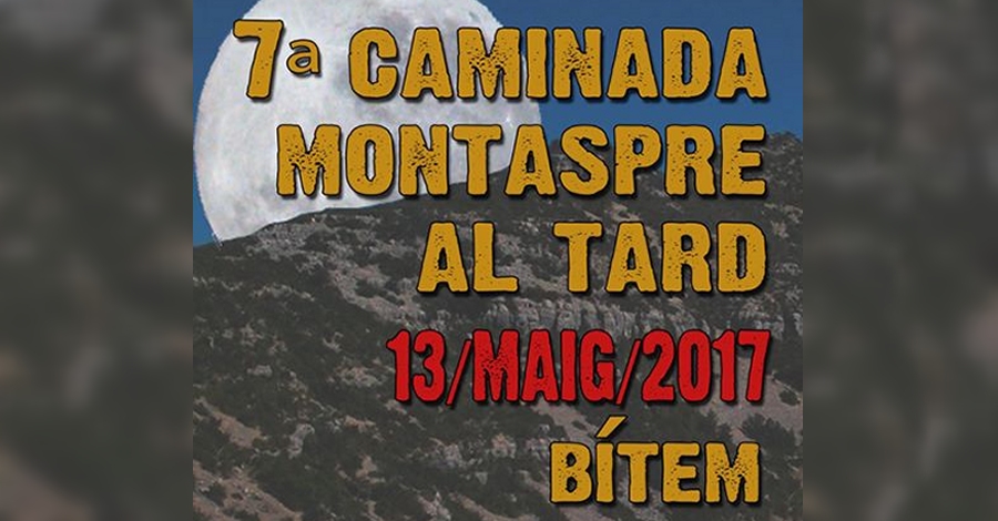 7a Caminada Montaspre al tard