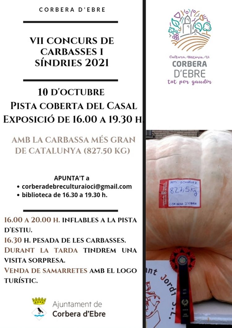 VII Concurs de carbasses i sndries de Corbera d’Ebre