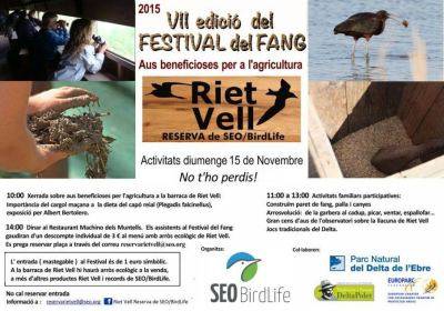 VII Festival del Fang a la Reserva de Riet Vell