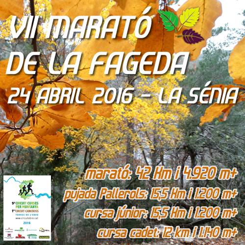 7a Marat de la Fageda (cursa per muntanya)