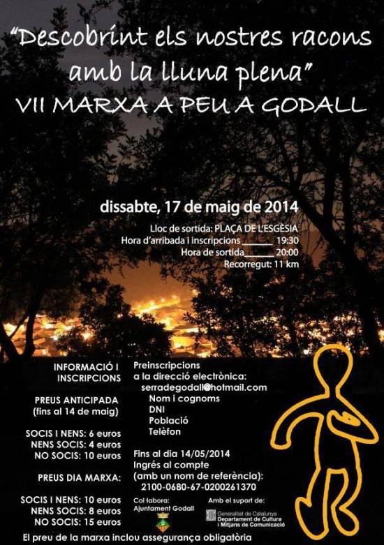 7a Marxa a peu per la serra de Godall