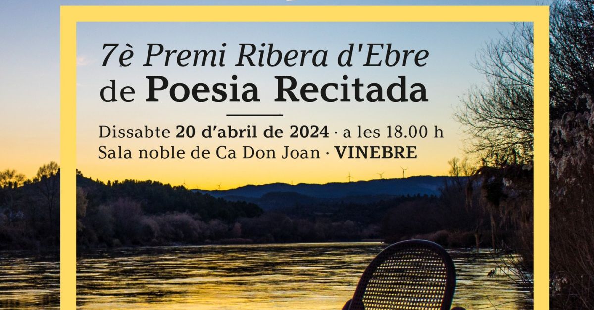 7 Premi Ribera dEbre de Poesia Recitada