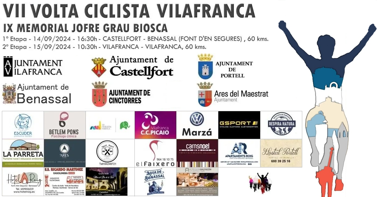 7a Volta ciclista Vilafranca. IX Memorial Jofre Grau Biosca